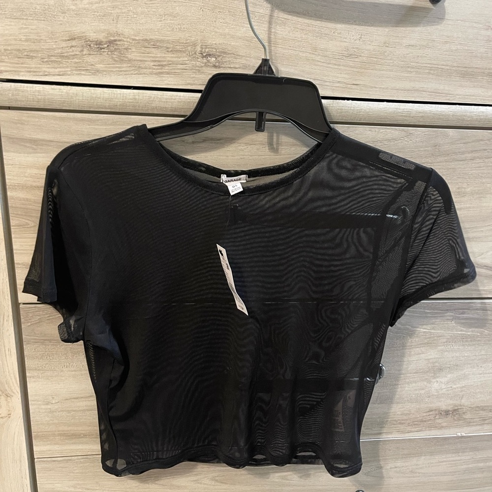 GARAGE CROP MESH TOP
